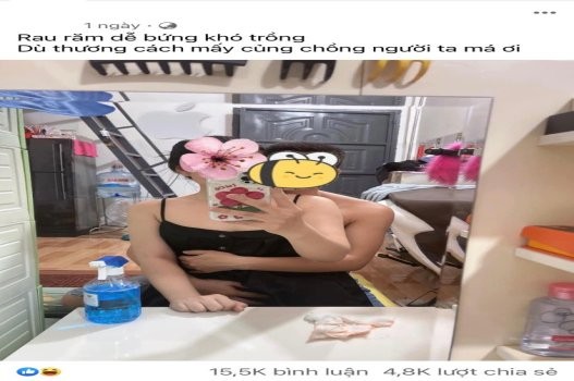 Tiểu tam Trần Thị Huyền Trân đã công bố một bức ảnh sex